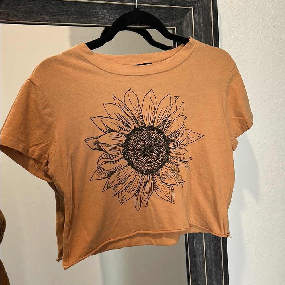 originality sunflower crop tshirt